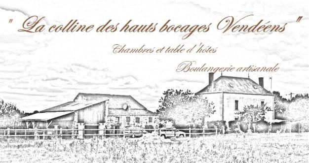 La Colline Des Hauts Bocages Vendeens 호텔 Mouchamps 외부 사진